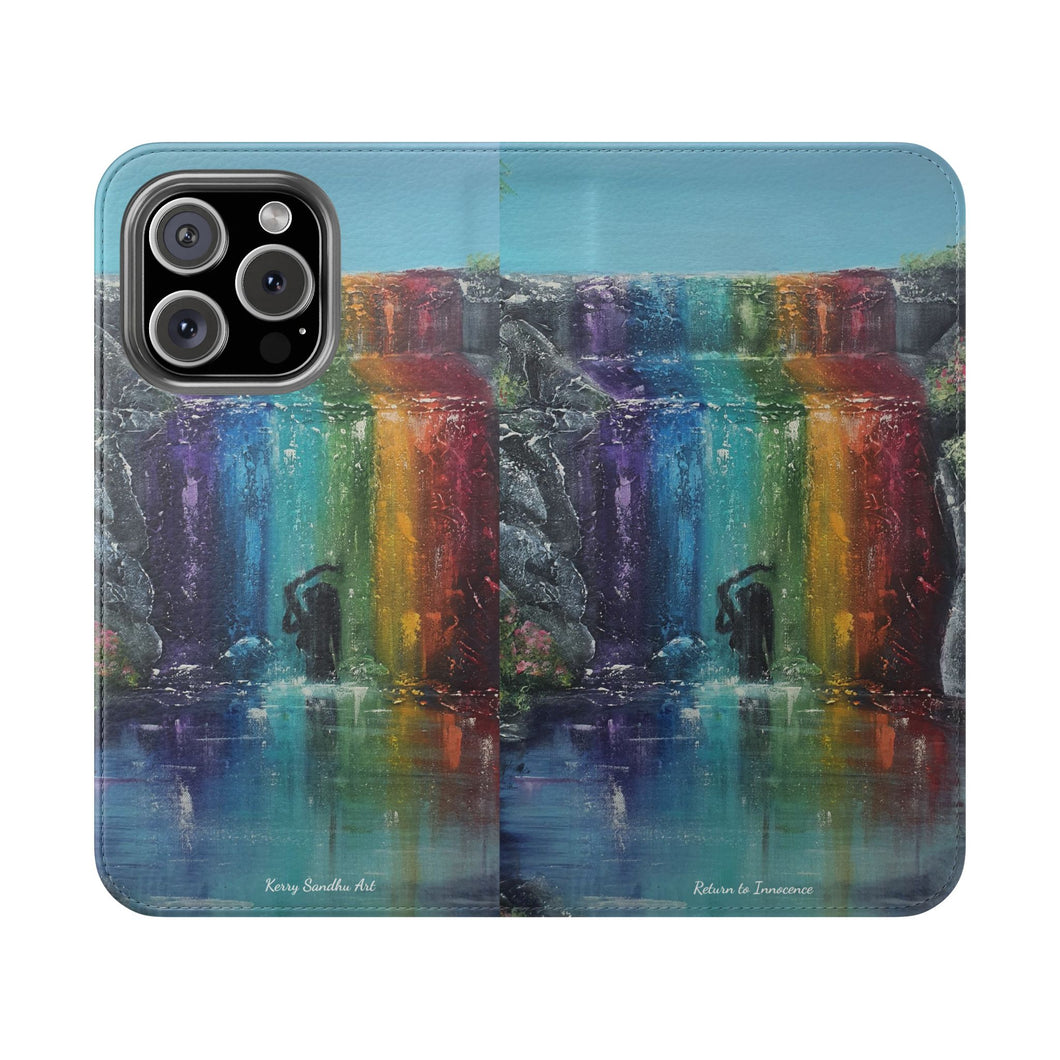 Return to Innocence - PHONE CASE WALLET - by Kerry Sandhu Art
