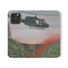 Load image into Gallery viewer, The Battle of Long Tan - PHONE CASE WALLET - by Kerry Sandhu Art

