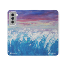 Load image into Gallery viewer, I Sat By the Ocean - PHONE CASE WALLET - by Kerry Sandhu Art
