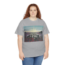 Load image into Gallery viewer, The Band Played Waltzing Matilda - Unisex HEAVY COTTON TEE - by Kerry Sandhu Art
