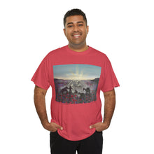 Load image into Gallery viewer, The Band Played Waltzing Matilda - Unisex HEAVY COTTON TEE - by Kerry Sandhu Art
