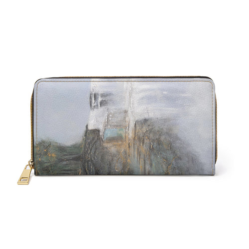Pockets for cash, c/cards, coins, & more. Stylish faux leather, lots of original artworks by Kerry Sandhu Art to choose from