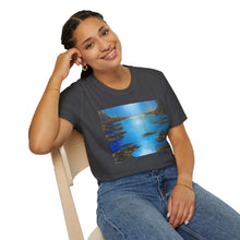 Load image into Gallery viewer, T-Shirt made from very soft materials, no side seams. Feels like bliss to wear! Many designs by Kerry Sandhu Art
