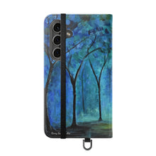 Load image into Gallery viewer, Forest of Light - PHONE CASE WALLET - by Kerry Sandhu Art
