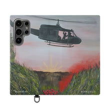 Load image into Gallery viewer, The Battle of Long Tan - PHONE CASE WALLET - by Kerry Sandhu Art
