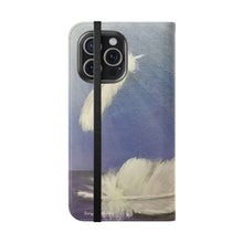 Load image into Gallery viewer, Three Little Birds (Faith) - PHONE CASE WALLET - by Kerry Sandhu Art
