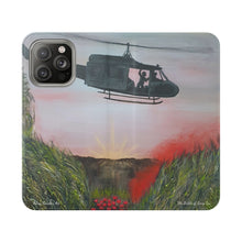 Load image into Gallery viewer, The Battle of Long Tan - PHONE CASE WALLET - by Kerry Sandhu Art

