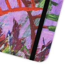 Load image into Gallery viewer, Rustic Kangaroo Paw - PHONE CASE WALLET - by Kerry Sandhu Art
