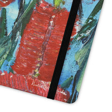 Load image into Gallery viewer, Rustic Bottle Brush - PHONE CASE WALLET - by Kerry Sandhu Art
