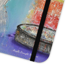 Load image into Gallery viewer, Angels Brought Me Here - PHONE CASE WALLET - by Kerry Sandhu Art
