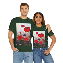 Load image into Gallery viewer, For The Fallen - Unisex HEAVY COTTON TEE - by Kerry Sandhu Art
