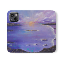 Load image into Gallery viewer, Setting Sun - PHONE CASE WALLET for Samsung &amp; iPhones - by Kerry Sandhu Art
