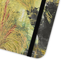Load image into Gallery viewer, Rustic Grass Tree - PHONE CASE WALLET - by Kerry Sandhu Art
