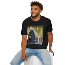 Load image into Gallery viewer, T-Shirt made from very soft materials, no side seams. Feels like bliss to wear! Many designs by Kerry Sandhu Art
