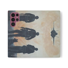 Load image into Gallery viewer, The Dust of Uruzgan (with Jet) - PHONE CASE WALLET for Samsung &amp; iPhones - Designed from original Anzac Day artwork
