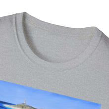 Load image into Gallery viewer, T-Shirt made from very soft materials, no side seams. Feels like bliss to wear! Many designs by Kerry Sandhu Art
