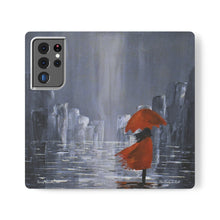 Load image into Gallery viewer, The Lady in Red - PHONE CASE WALLET - by Kerry Sandhu Art
