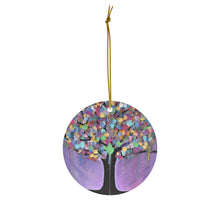 Load image into Gallery viewer, Tree of Life - CERAMIC ORNAMENT - Designed from Original Artwork
