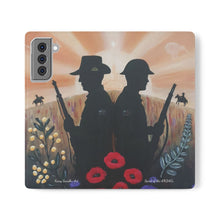 Load image into Gallery viewer, Spirit of the A N Z A Cs - PHONE CASE WALLET - by Kerry Sandhu Art
