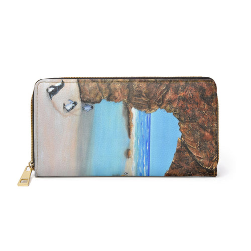Pockets for cash, c/cards, coins, & more. Stylish faux leather, lots of original artworks by Kerry Sandhu Art to choose from