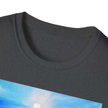 Load image into Gallery viewer, T-Shirt made from very soft materials, no side seams. Feels like bliss to wear! Many designs by Kerry Sandhu Art
