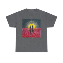 Load image into Gallery viewer, Freedom Called - Unisex HEAVY COTTON TEE - by Kerry Sandhu Art

