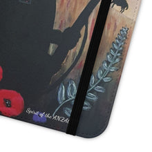 Load image into Gallery viewer, Spirit of the A N Z A Cs - PHONE CASE WALLET - by Kerry Sandhu Art
