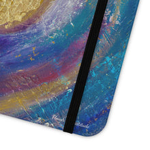 Load image into Gallery viewer, Flower of Gratitude - PHONE CASE WALLET - by Kerry Sandhu Art
