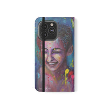 Load image into Gallery viewer, Raining Glitter - PHONE CASE WALLET for Samsung &amp; iPhones - by Kerry Sandhu Art

