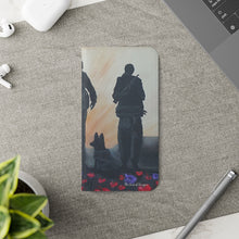 Load image into Gallery viewer, The Dust of Uruzgan (with Poppies) - PHONE CASE WALLET - by Kerry Sandhu Art
