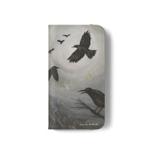 Load image into Gallery viewer, Come Join the Murder - PHONE CASE WALLET - by Kerry Sandhu Art
