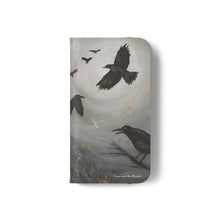 Load image into Gallery viewer, Come Join the Murder - PHONE CASE WALLET - by Kerry Sandhu Art
