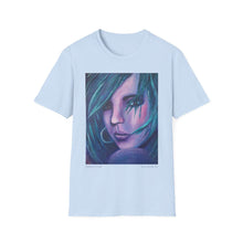 Load image into Gallery viewer, T-Shirt made from very soft materials, no side seams. Feels like bliss to wear! Many designs by Kerry Sandhu Art
