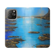 Load image into Gallery viewer, Moon River - PHONE CASE WALLET for Samsung &amp; iPhones - by Kerry Sandhu Art
