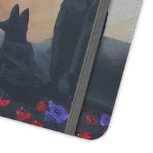 Load image into Gallery viewer, The Dust of Uruzgan (with Poppies) - PHONE CASE WALLET for Samsung &amp; iPhones - Designed from original Anzac Day artwork

