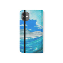Load image into Gallery viewer, Ride the Wave - PHONE CASE WALLET - by Kerry Sandhu Art
