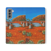 Load image into Gallery viewer, Beds Are Burning - PHONE CASE WALLET - by Kerry Sandhu Art
