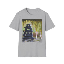 Load image into Gallery viewer, T-Shirt made from very soft materials, no side seams. Feels like bliss to wear! Many designs by Kerry Sandhu Art
