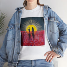 Load image into Gallery viewer, Unisex heavy cotton tee. No side seams, 100% cotton, Classic fit, Runs true to size - you can&#39;t go wrong! By Kerry Sandhu Art
