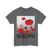 Load image into Gallery viewer, For The Fallen - Unisex HEAVY COTTON TEE - by Kerry Sandhu Art
