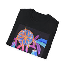 Load image into Gallery viewer, T-Shirt made from very soft materials, no side seams. Feels like bliss to wear! Many designs by Kerry Sandhu Art
