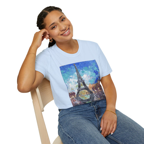 T-Shirt made from very soft materials, no side seams. Feels like bliss to wear! Many designs by Kerry Sandhu Art