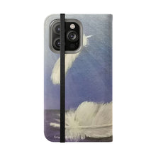 Load image into Gallery viewer, Three Little Birds (Faith) - PHONE CASE WALLET - by Kerry Sandhu Art
