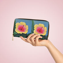 Load image into Gallery viewer, Pockets for cash, c/cards, coins, &amp; more. Stylish faux leather, lots of original artworks by Kerry Sandhu Art to choose from
