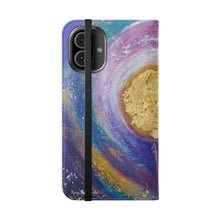 Load image into Gallery viewer, Flower of Gratitude - PHONE CASE WALLET - by Kerry Sandhu Art
