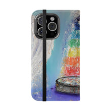 Load image into Gallery viewer, Angels Brought Me Here - PHONE CASE WALLET - by Kerry Sandhu Art
