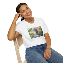 Load image into Gallery viewer, T-Shirt made from very soft materials, no side seams. Feels like bliss to wear! Many designs by Kerry Sandhu Art
