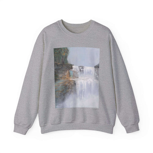 Sweatshirt 50/50 Cotton/Polyester, Medium-heavy fabric, Loose fit, true to size, Original art designs by Kerry Sandhu Art