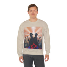 Load image into Gallery viewer, Spirit of the A N Z A Cs - Crewneck SWEATSHIRT - Tribute to Australian and New Zealand Service Personnel
