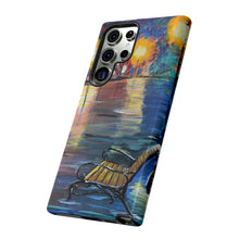 Load image into Gallery viewer, Park Bench - TOUGH PHONE CASES for Samsung &amp; iPhones - by Kerry Sandhu Art
